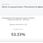 Лексикология французского языка