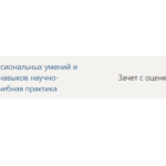 Практика по получению первичных профессиональных умений и навыков, в том числе первичных умений и навыков научно-исследовательской деятельности- Синергия