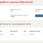 Алгоритмы обработки данных