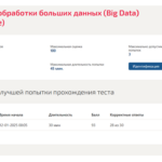 Системы обработки больших данных (Big Data)
