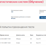КОНТРОЛЛИНГ ЛОГИСТИЧЕСКИХ СИСТЕМ