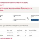Медико-биологические основы безопасности