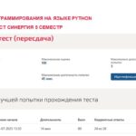 Основы программирования на языке Python
