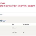 Управление проектами. Итоговый и компетентностный тесты