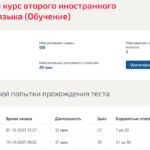 Иностранный язык (практический курс второго иностранного (испанского) языка)