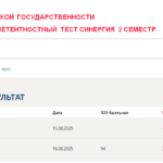Основы российской государственности. Итоговый и компетентностный тесты