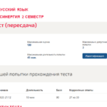 Современный русский язык. Итоговый тест