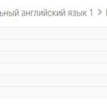 Профессиональный английский язык 1 – итоговый тест