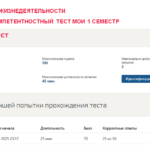 Безопасность жизнедеятельности. Итоговый и компетентностный тесты