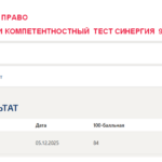 Антимонопольное право - промежуточные 1-6, итоговый и компетентностный тесты