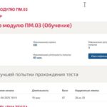 Экзамен по модулю ПМ.03