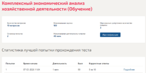 Комплексный экономический анализ хозяйственной деятельности