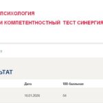 Организационная психология, тест 1-7, итоговый и компетентностный тест