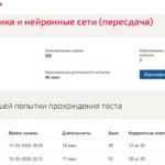 Нейронные сети