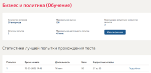 Бизнес и политика