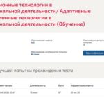 Информационные технологии в профессиональной деятельности Адаптивные информационные технологии в профессиональной деятельности