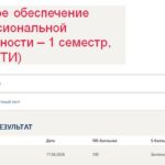 Правовое обеспечение профессиональной деятельности