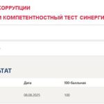 Противодействие коррупции, тест 1-7 итоговый и компетентностный тест