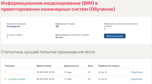 Информационное моделирование (bim) в проектировании инженерных систем Мти (Мои) 4 семестр Информационное моделирование (bim) в проектировании инженерных систем
