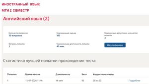Иностранный язык – (2 семестр). МОИ (МТИ) Иностранный язык