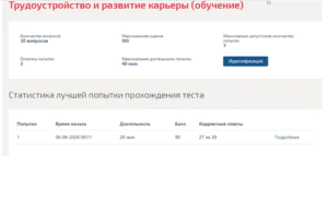 Трудоустройство и развитие карьеры. 8 семестр. МОИ (МТИ) Трудоустройство и развитие карьеры
