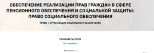 ОБЕСПЕЧЕНИЕ РЕАЛИЗАЦИИ ПРАВ ГРАЖДАН В СФЕРЕ ПЕНСИОННОГО ОБЕСПЕЧЕНИЯ И СОЦИАЛЬНОЙ ЗАЩИТЫ ОБЕСПЕЧЕНИЕ РЕАЛИЗАЦИИ ПРАВ ГРАЖДАН В СФЕРЕ ПЕНСИОННОГО ОБЕСПЕЧЕНИЯ И СОЦИАЛЬНОЙ ЗАЩИТЫ