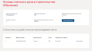 МОИ. 6 семестр. Основы сметного дела в строительстве (Обучение) Основы сметного дела в строительстве