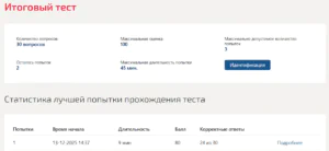 Технология программирования итоговый тест Мти (Мои) 5 семестр Технология программирования итоговый тест