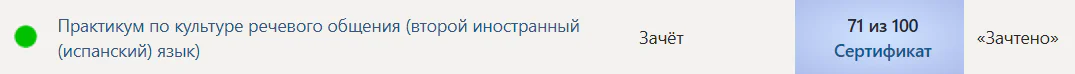 Практикум по культуре речевого общения (второй иностранный (испанский) язык)